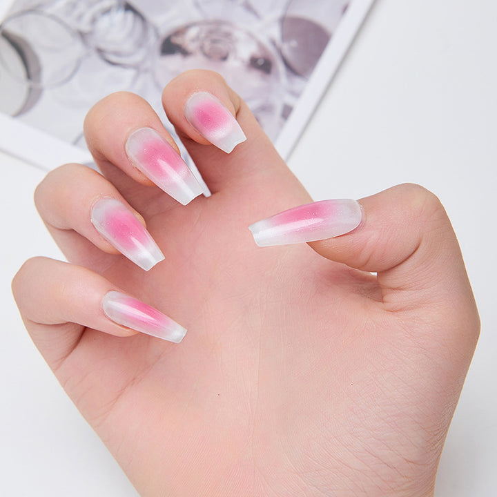 Artificial nails with soft ombre effect Stornfield