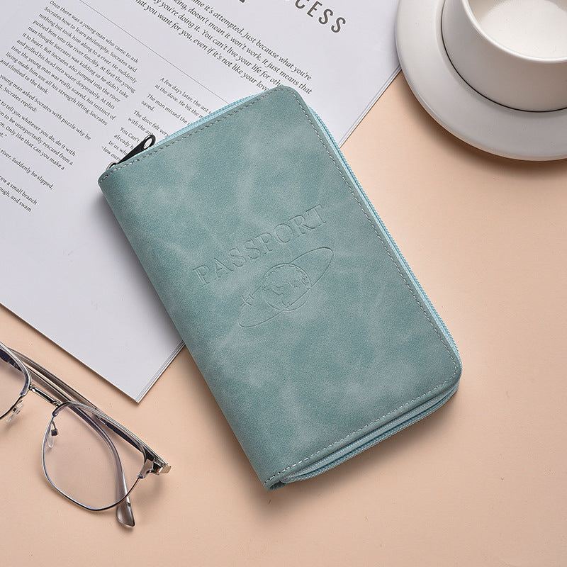 Stylish Zippered Passport Holder Stornfield