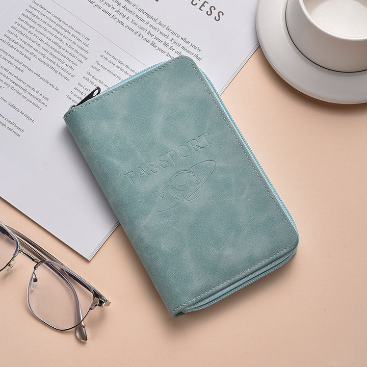 Stylish Zippered Passport Holder Stornfield