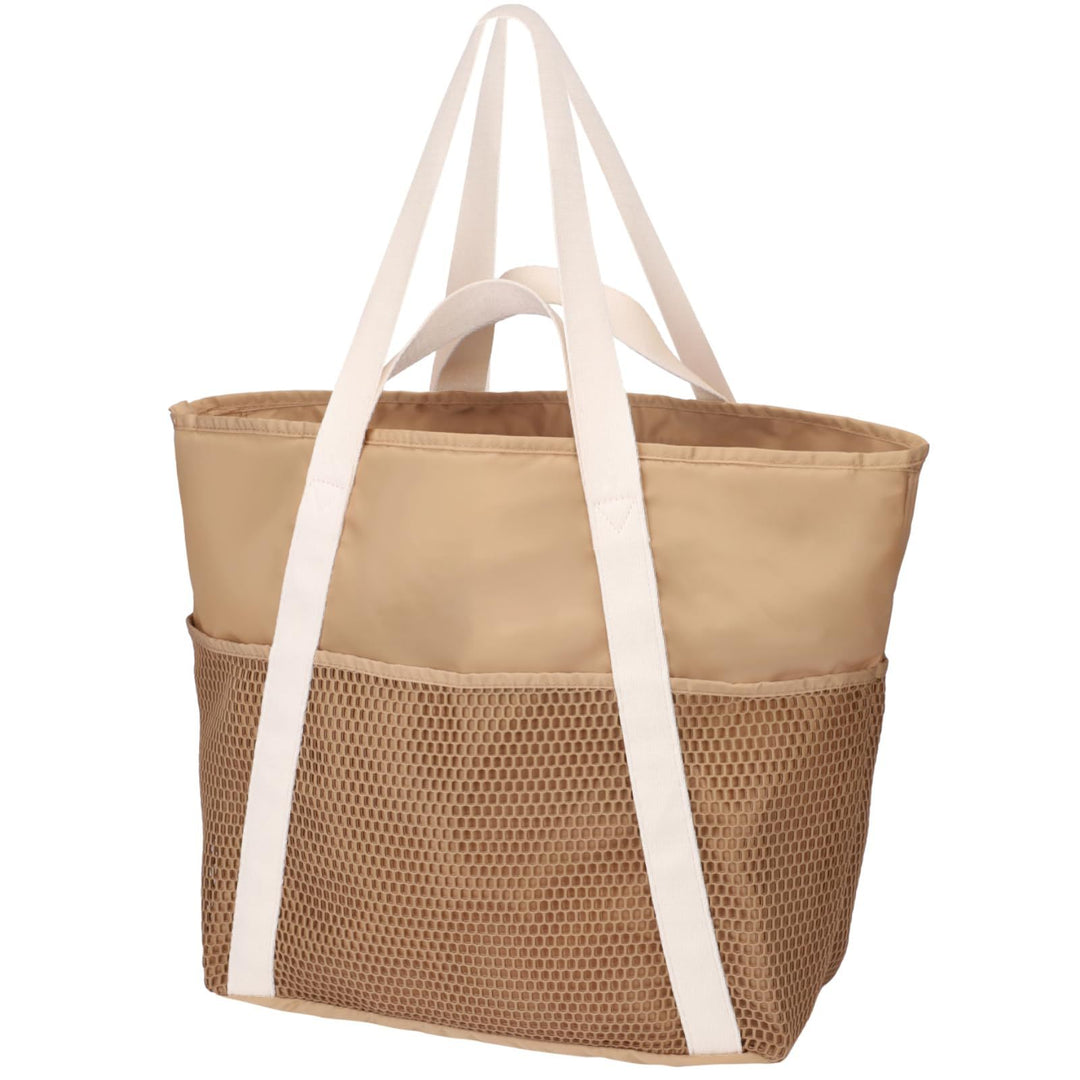 Multifunctional shopping bag with mesh fabric Stornfield