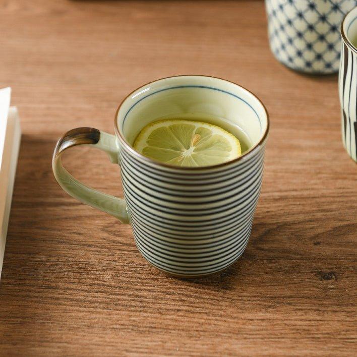 Japanese Handcrafted Ceramic Pattern Themed Tea Cups | Stornfield