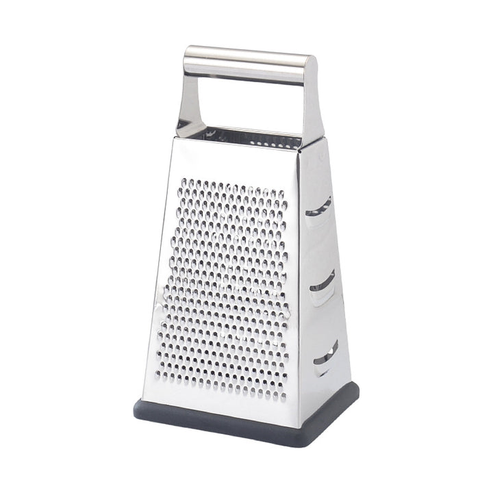 Ergonomic stainless steel cheese and vegetable grater Stornfield