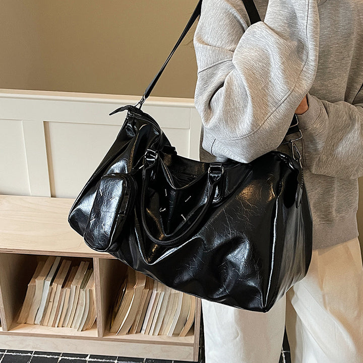 Elegant Travel Bag Made of High-Quality Artificial Leather Stornfield