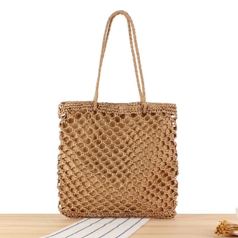 Tote bag made of handcrafted mesh weave Stornfield