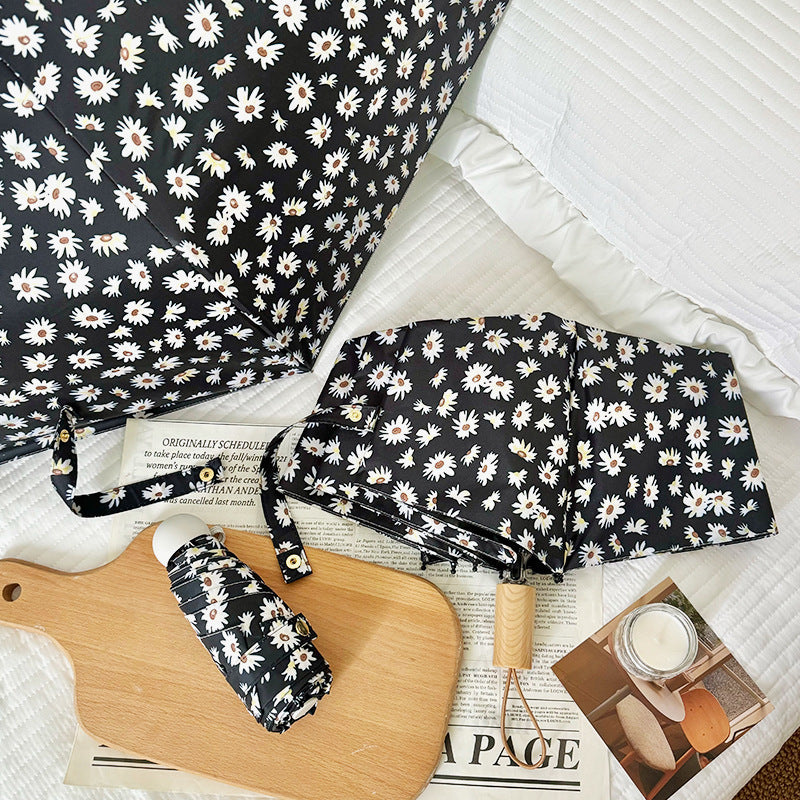 Women Foldable Shopping Bag with Charming Flower Design Stornfield