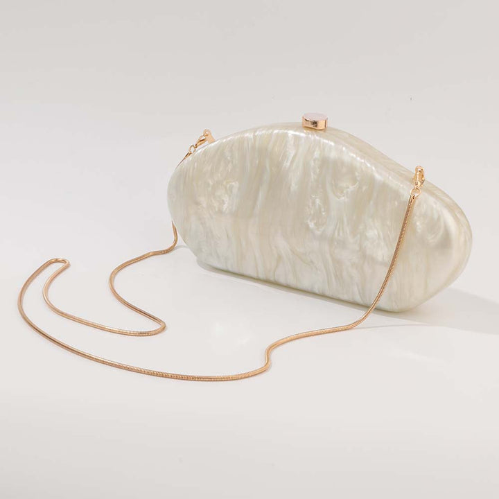 Modern Marbled Clutch Bag