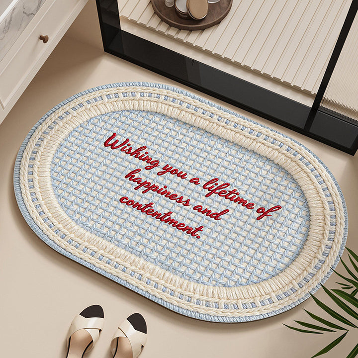 Inspirational Quote Entry Mat