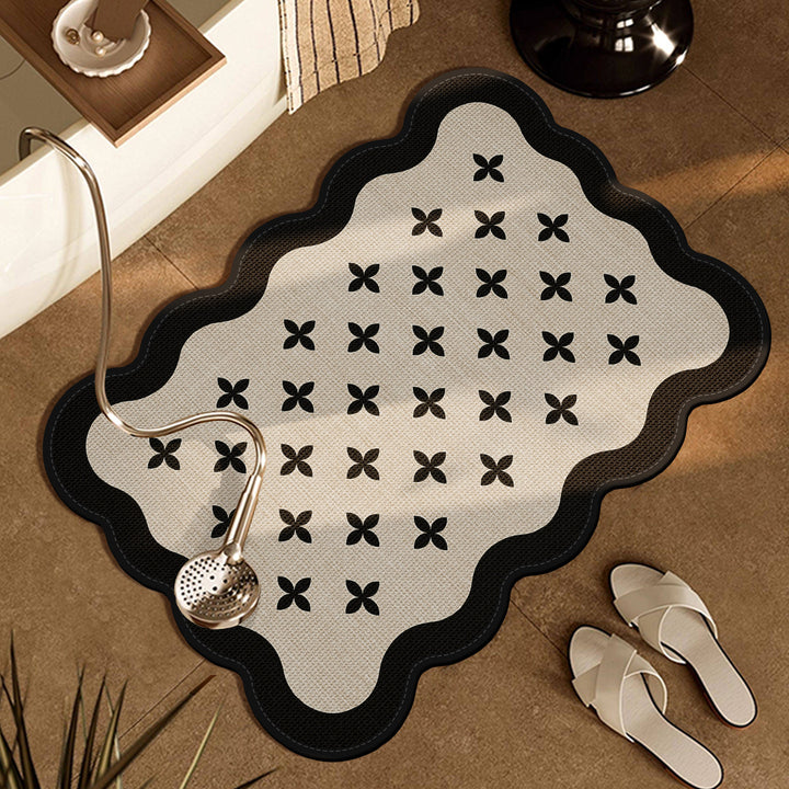 Elegant Bathroom Mat