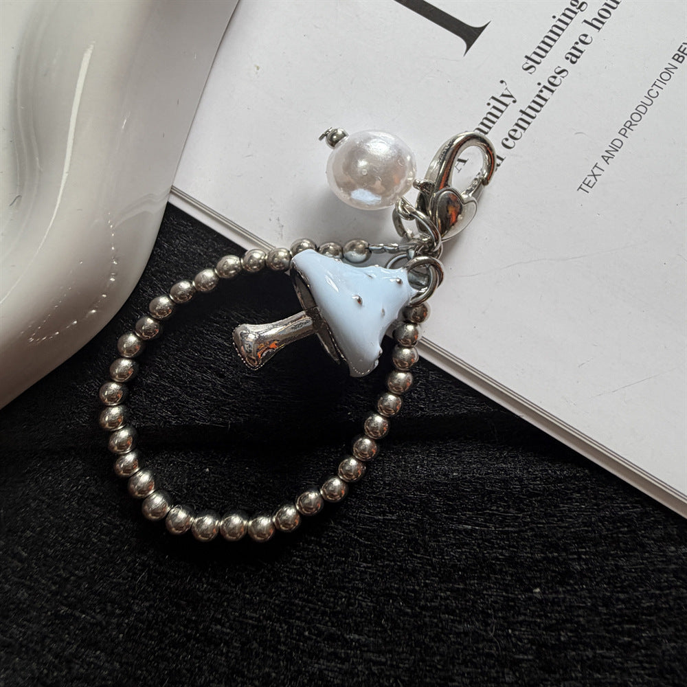 Decorative Mushroom Charm Keychain Stornfield