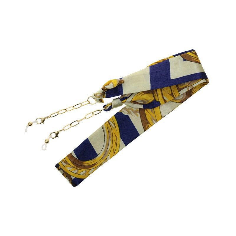 Floral Silk Eyewear Chain Stornfield