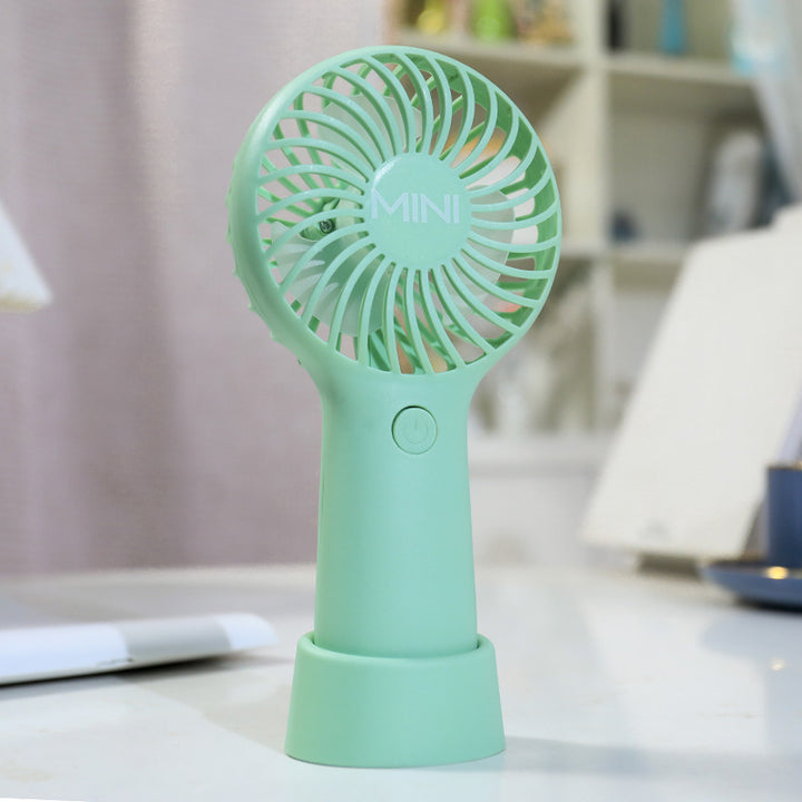 Women Portable Mini Handheld Fan with Ergonomic Design Stornfield