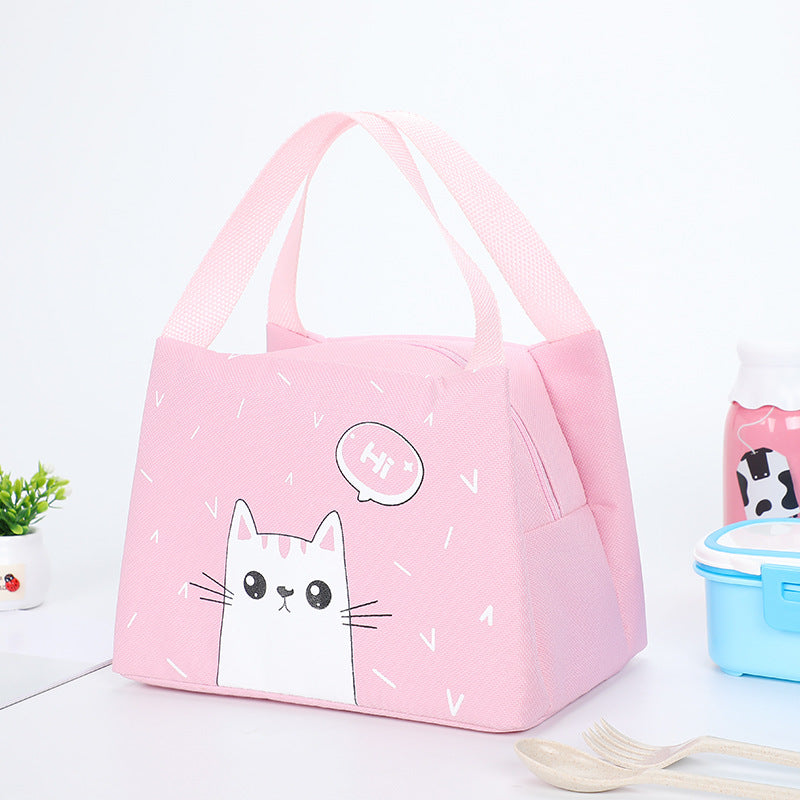 Cute Bear Print Insulated Lunch Bag Stornfield