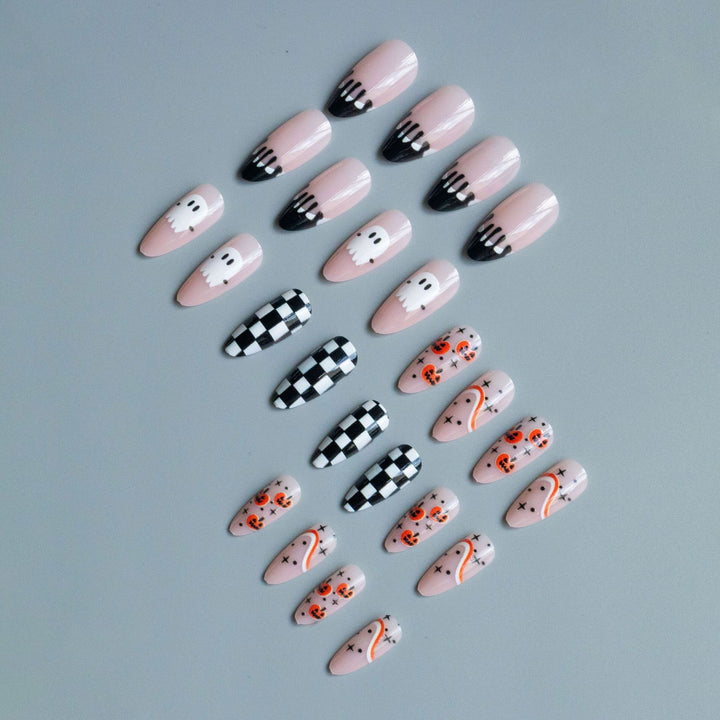 Creative Halloween Themed Nail Art Set