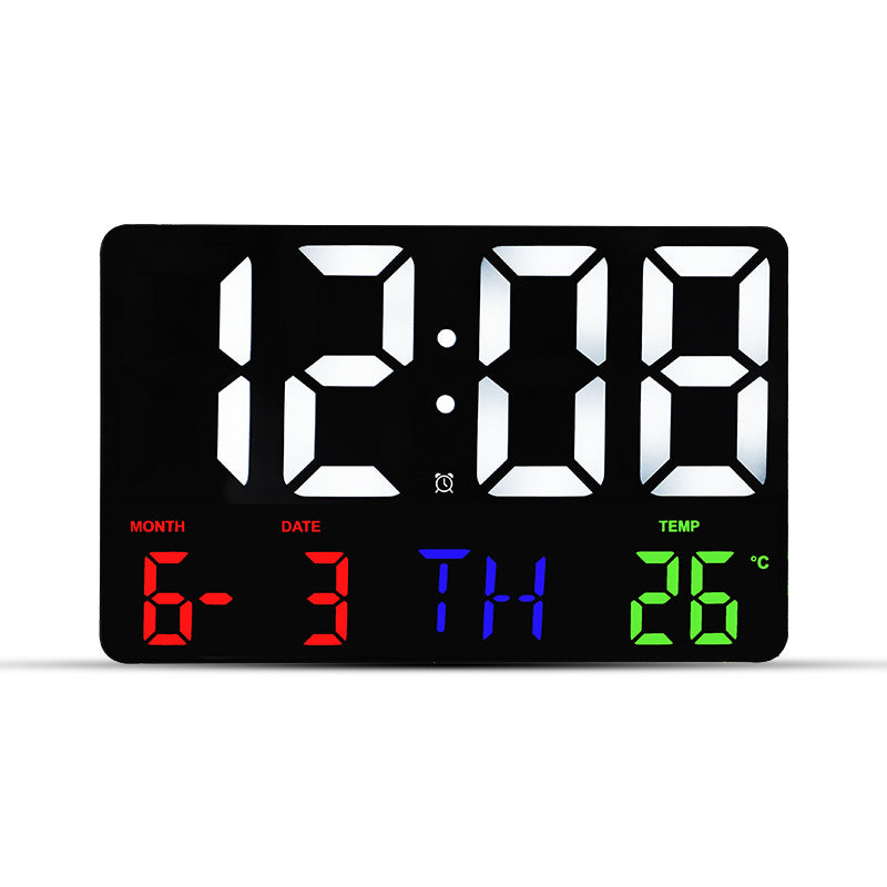 Digital wall clock with multifunctional LED display Stornfield