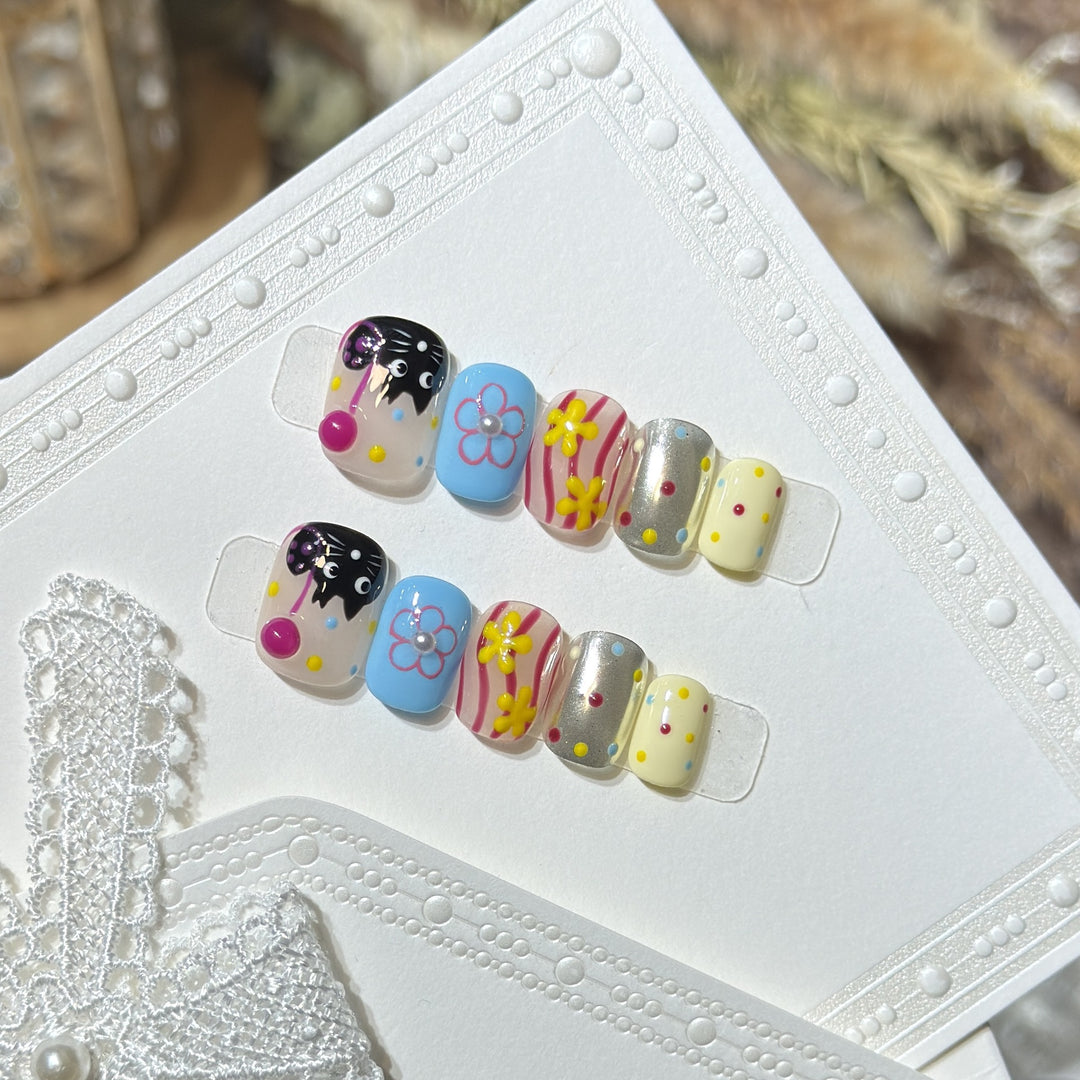 Creative Decorative Press-On Nail Collection