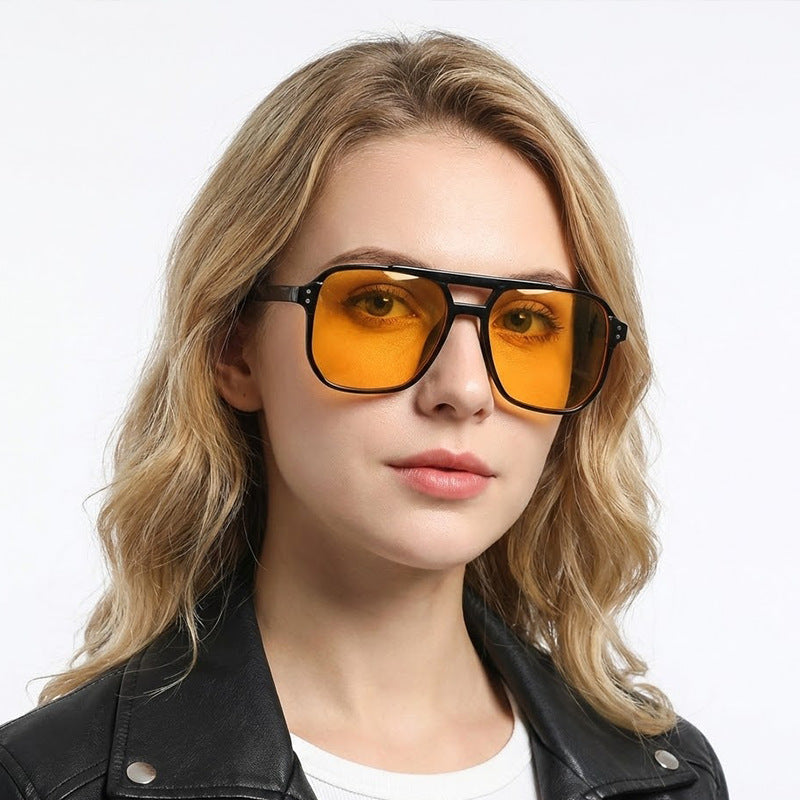 Women Rectangular Sunglasses with UV Protection and Polarized Lenses Stornfield