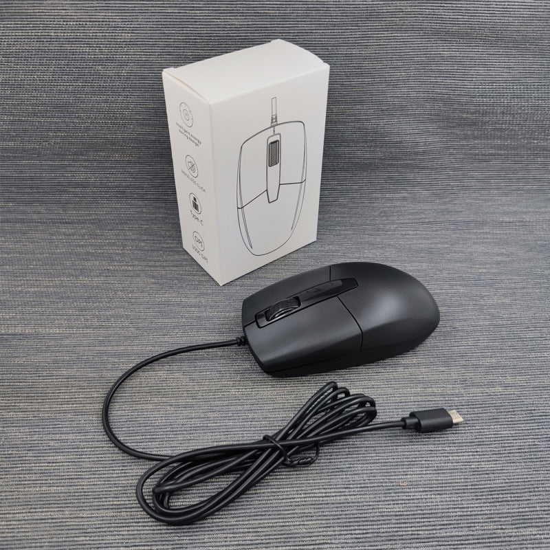 Ergonomic Cable Mouse Stornfield