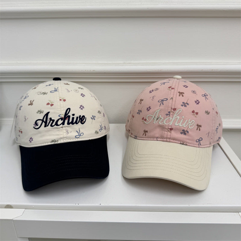 Women's Floral-Embroidered Baseball Cap Stornfield