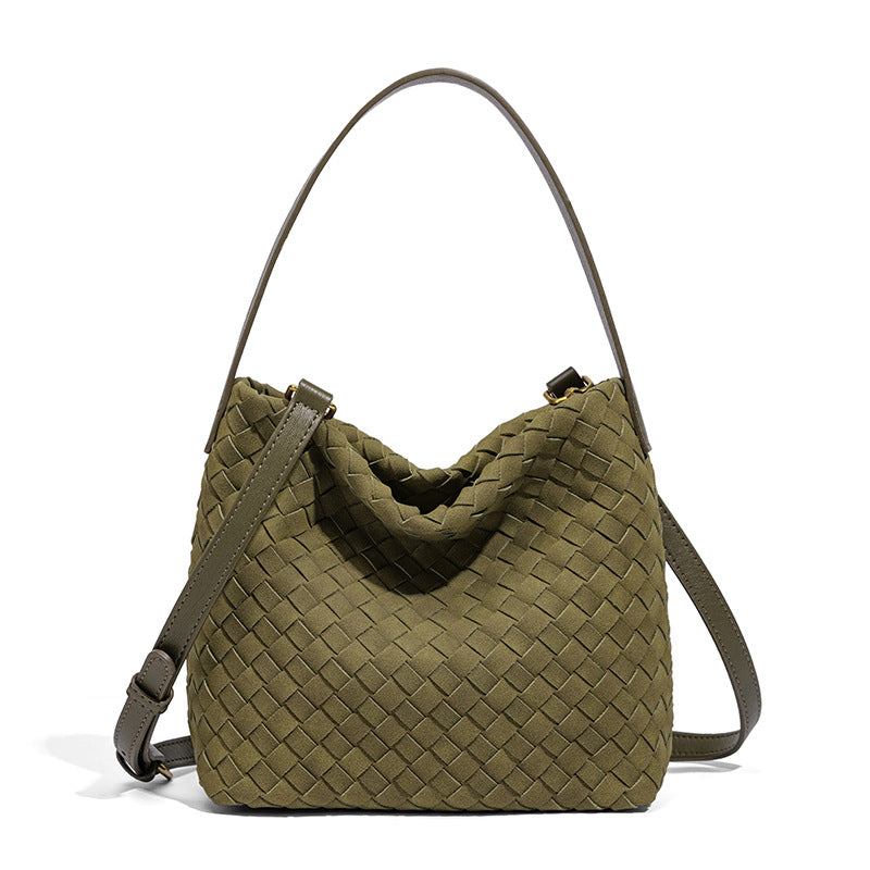 Textured Vegan Leather Crossbody Bag Stornfield