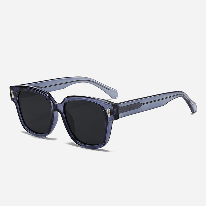 Women's Designer Sunglasses with Square Frame and Brown Lenses Stornfield