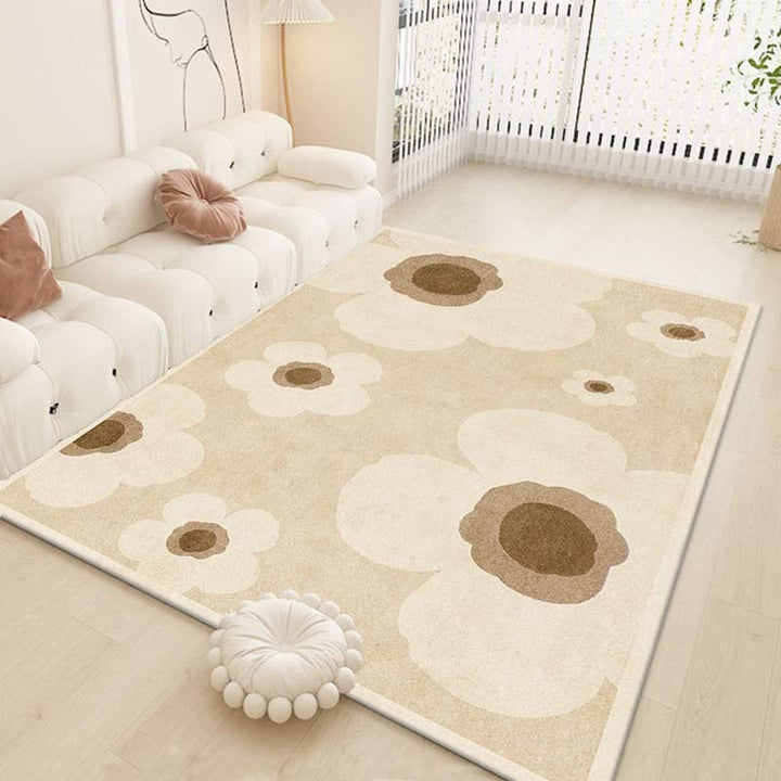 Elegant Floral Pattern Area Rug Stornfield