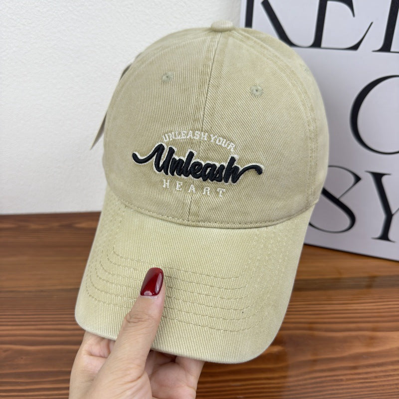 Women's Embroidered Heart Graphic Baseball Cap Stornfield