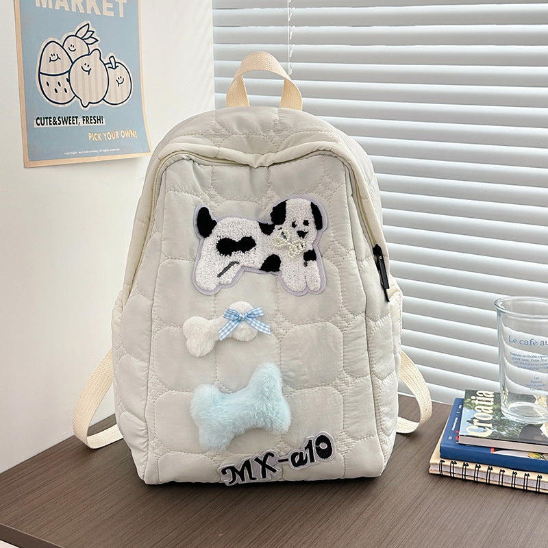 Quilted Patterned Backpack