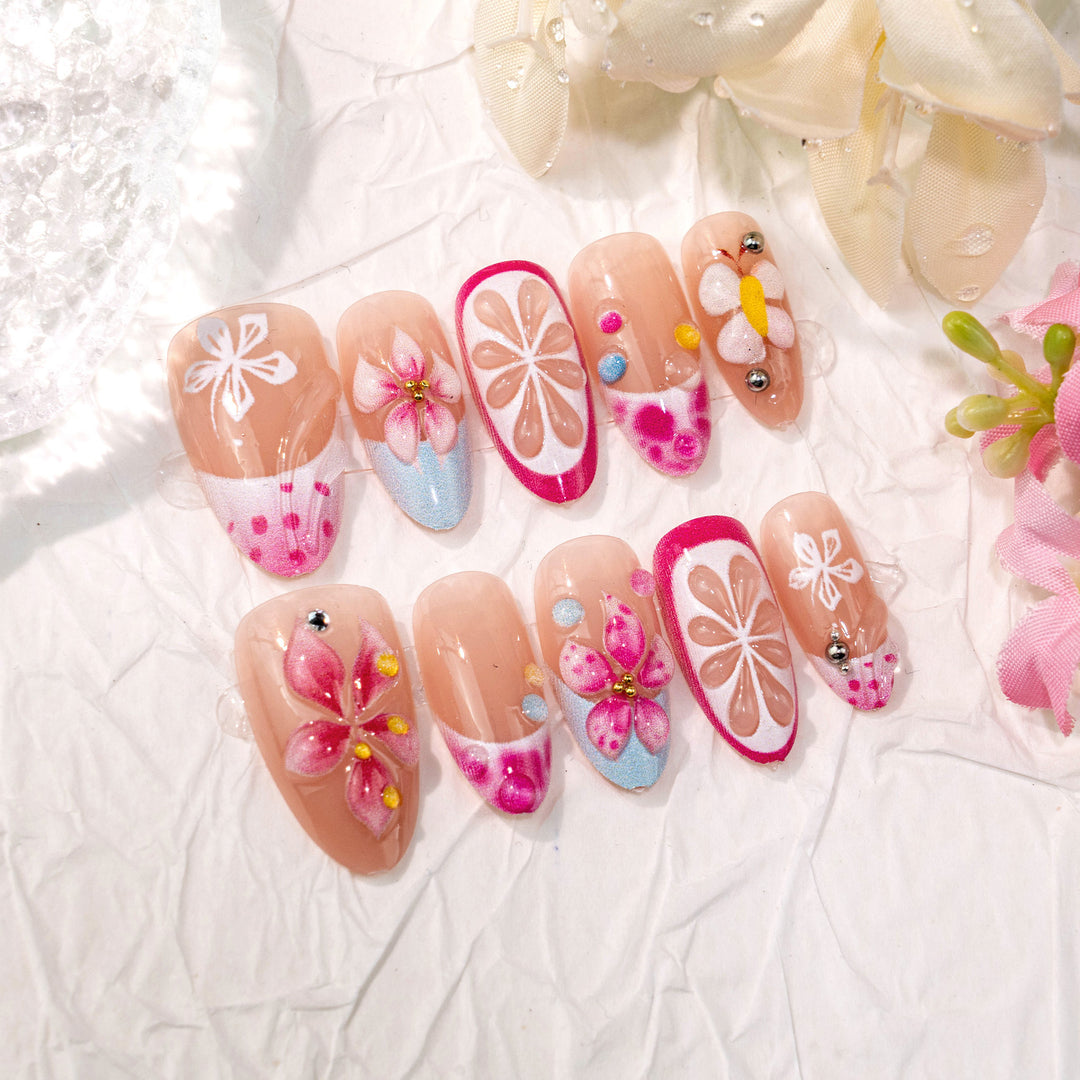 Creative Decorative Press-On Nail Art Set Stornfield