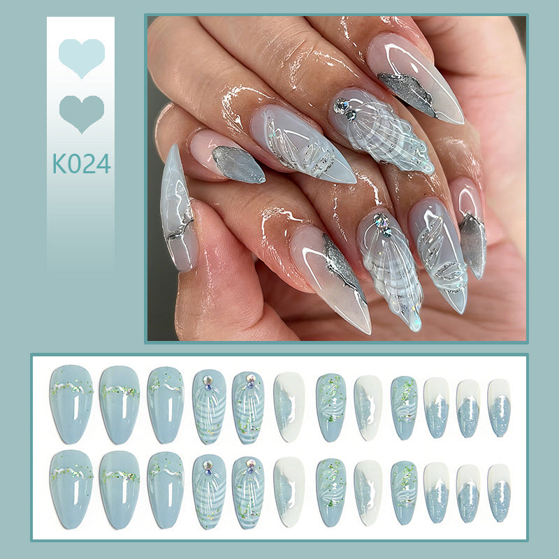 Luxury 3D Nail Tips Set Stornfield