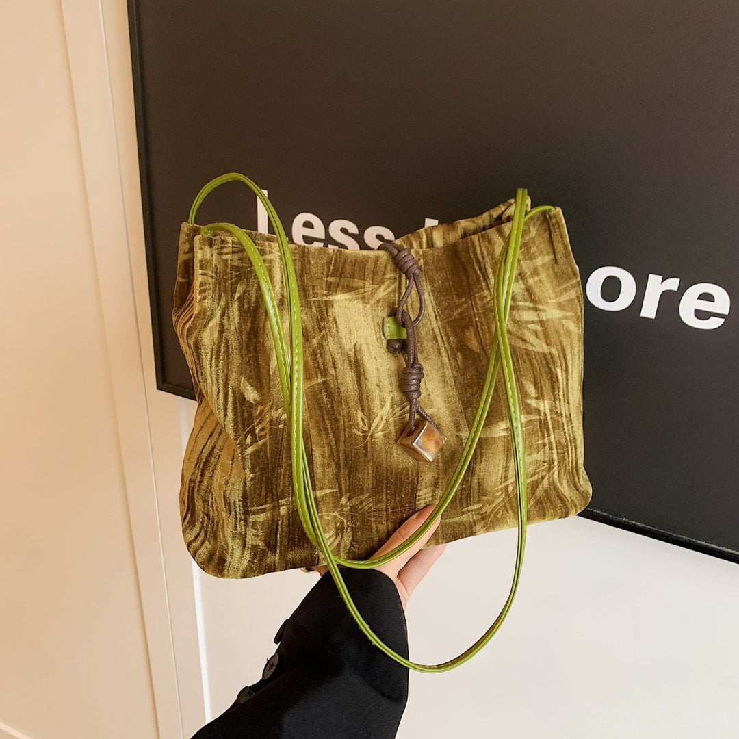 Chic Textured Handheld Tote Bag Stornfield