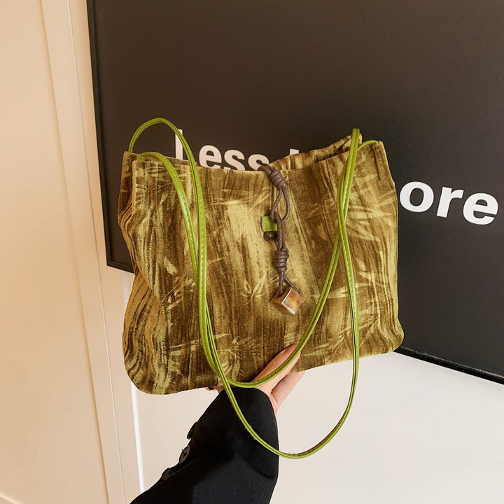 Chic Textured Handheld Tote Bag Stornfield