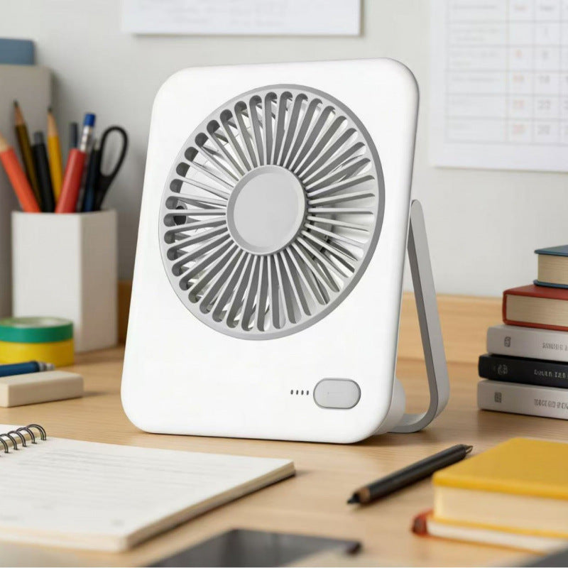 Women portable USB desk fan with adjustable tilt Stornfield