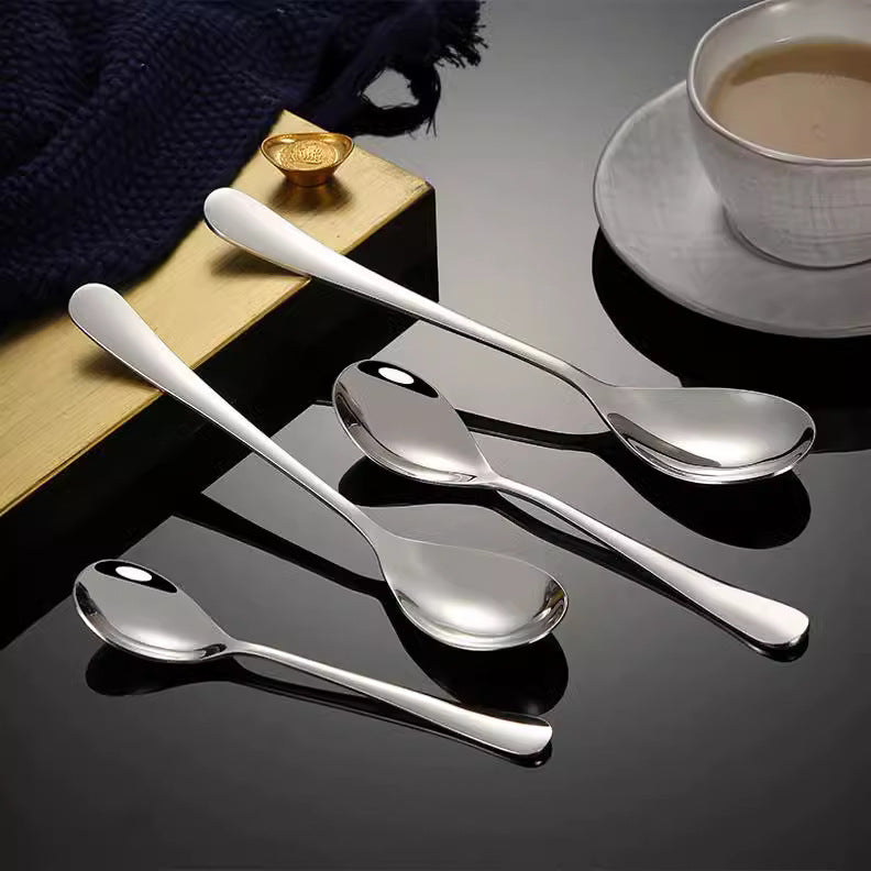 Elegant teaspoon with ergonomic design and shiny surface Stornfield