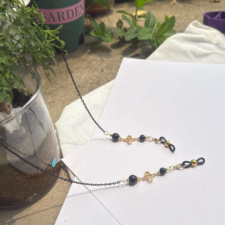 Elegant Long Pendant Necklace with Bead Accents Stornfield