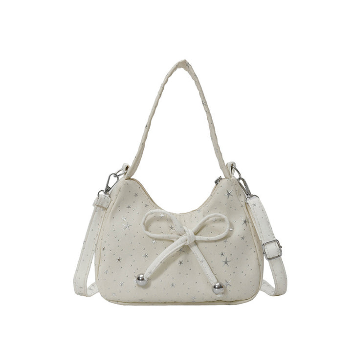WoDecorative Star-Patterned Hobo Bag Stornfield