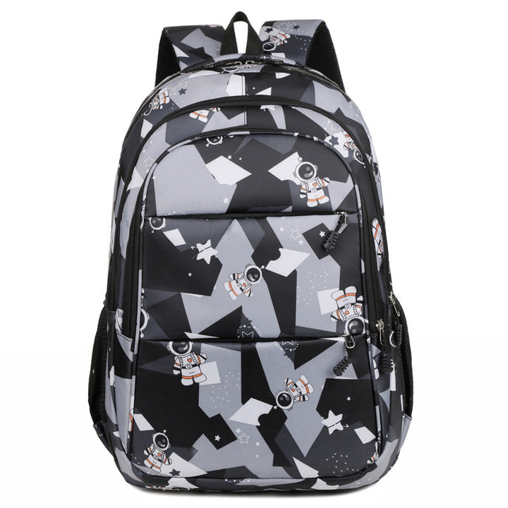 Fashionable school backpack with astronaut motif Stornfield