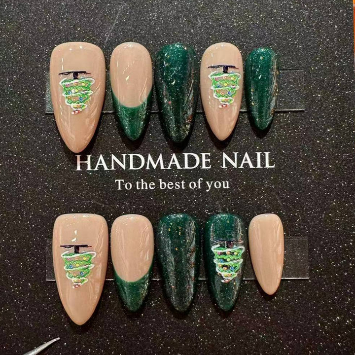 Handmade Seasonal Press-On Nail Set