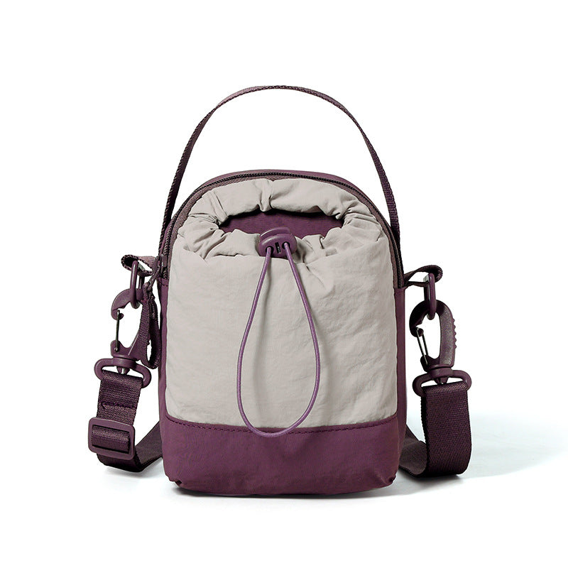 Minimalist Drawstring Shoulder Bag