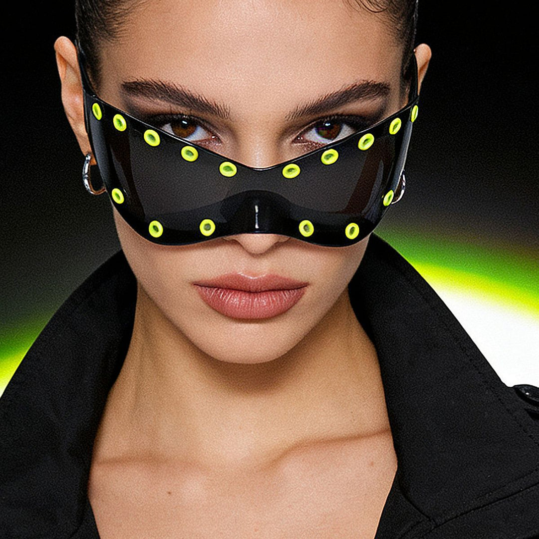 Women's sporty designer sunglasses with innovative metal accents Stornfield