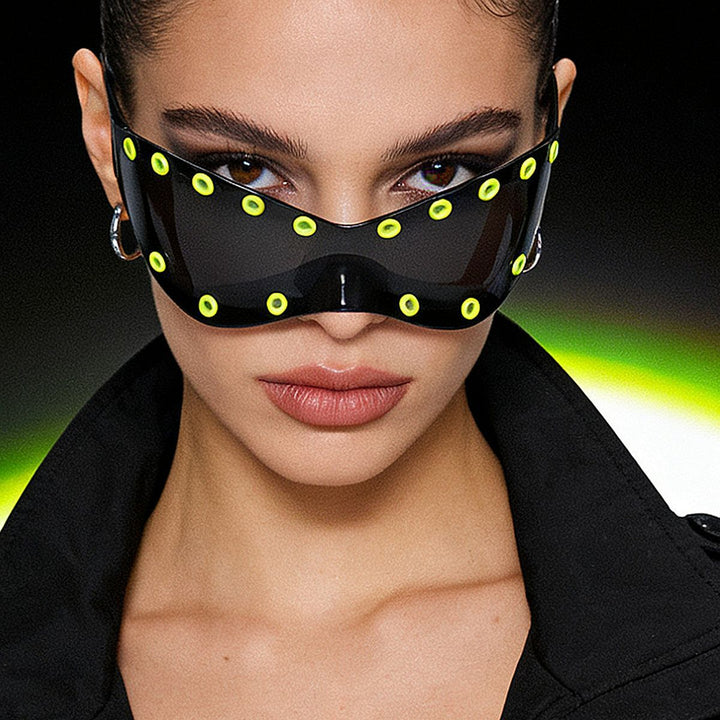 Women's sporty designer sunglasses with innovative metal accents Stornfield