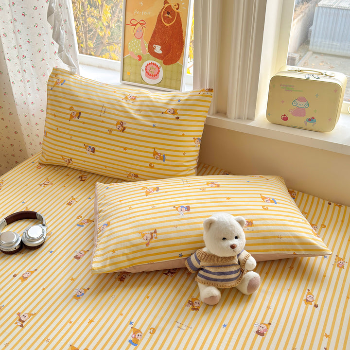 Floral Patterned Fitted Sheet