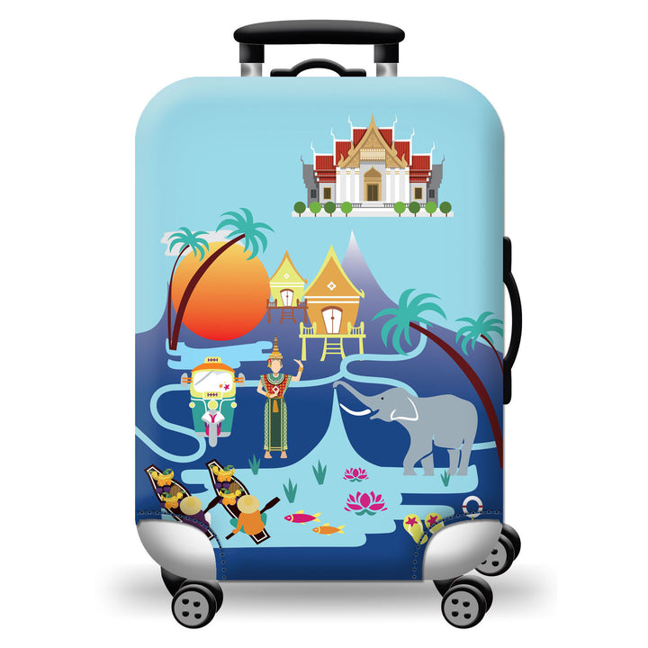 Geometric Travel Hard Shell Suitcase Stornfield