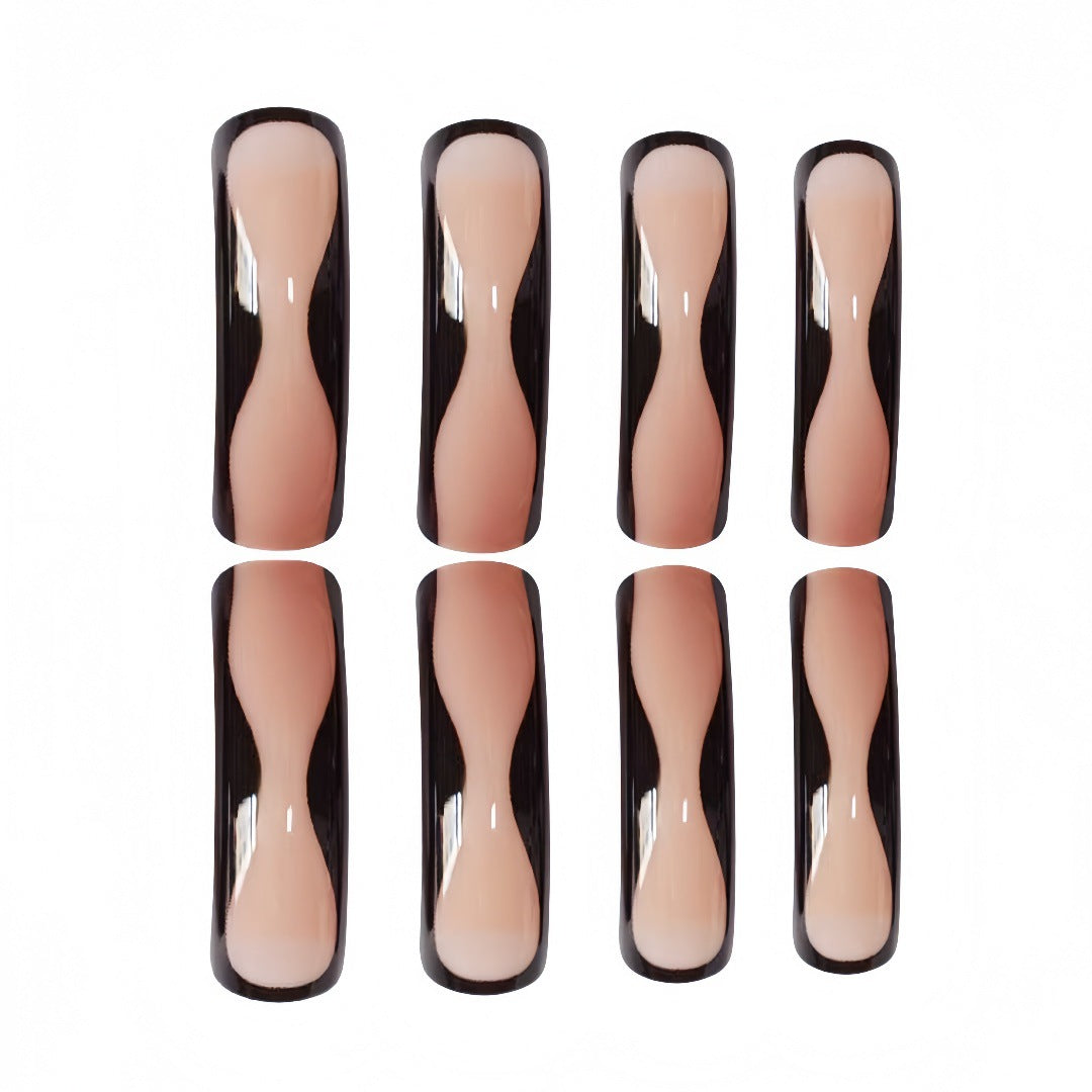 Bold Artistic Press-On Nail Extensions Stornfield