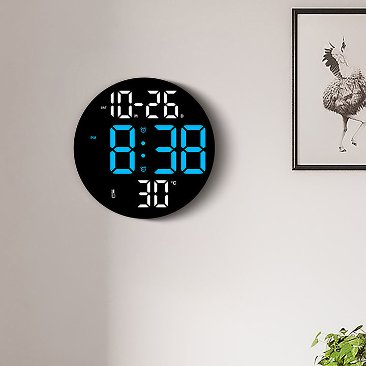 Digital wall clock with temperature and hygrometer function Stornfield