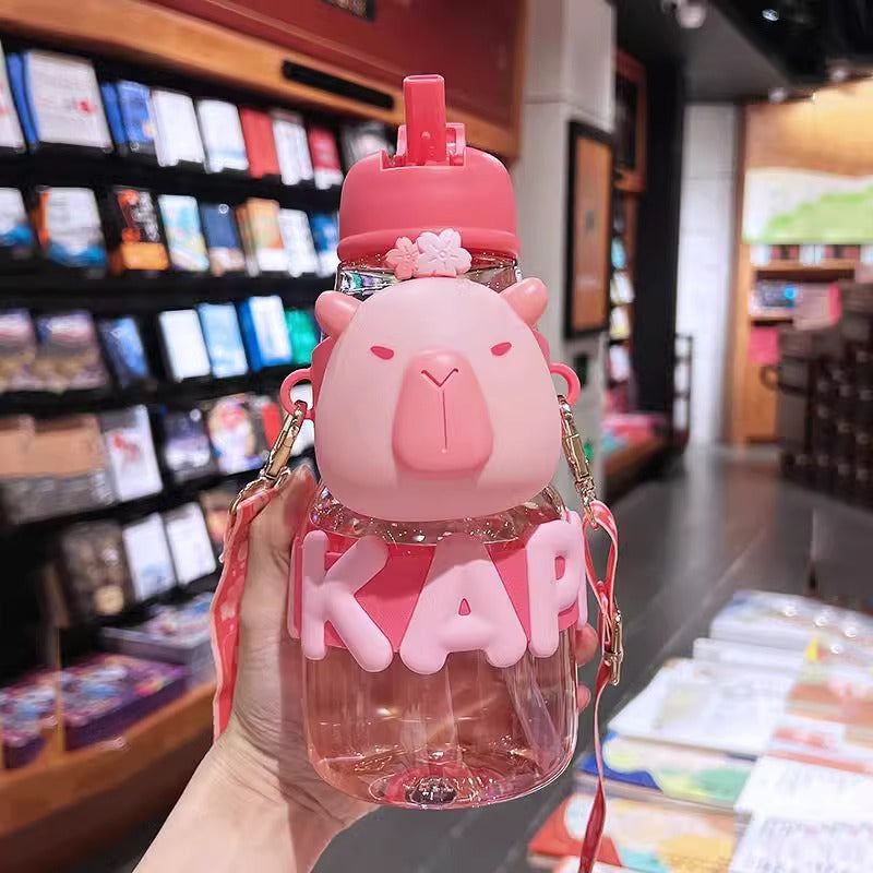 Women’s water bottle with interactive design and stylish character element Stornfield