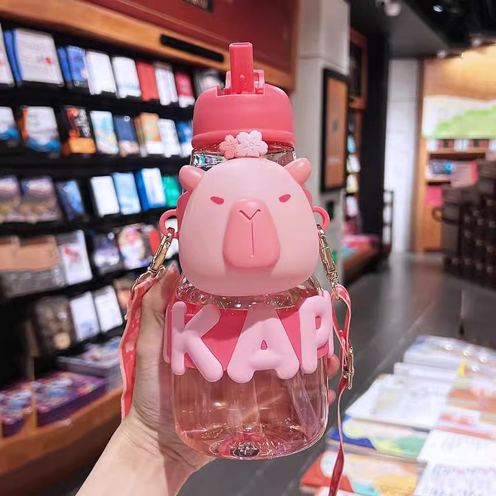 Women’s water bottle with interactive design and stylish character element Stornfield