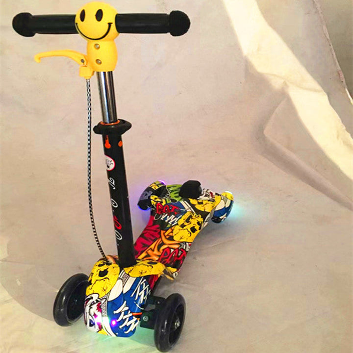 LED-Illuminated Trick Scooter Stornfield