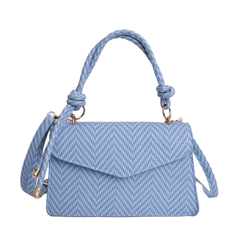 WoElegant Textured Fabric Handbag Stornfield