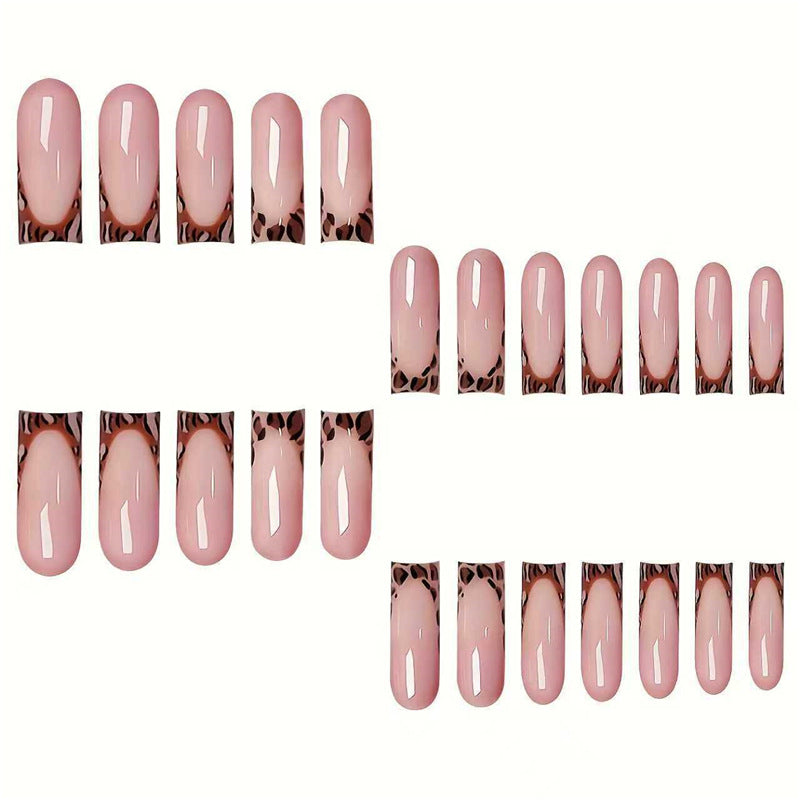 Trendy French Tip Press-On Nail Set Stornfield