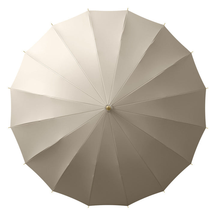 Ladies elegant and windproof folding umbrella with ergonomic handle Stornfield